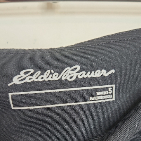 Eddie Bauer Women's Leggings - High Rise Side Pockets - Black Size S - Picture 4 of 6